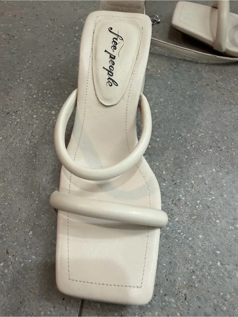 Free People Parker Chain Heel Sandals